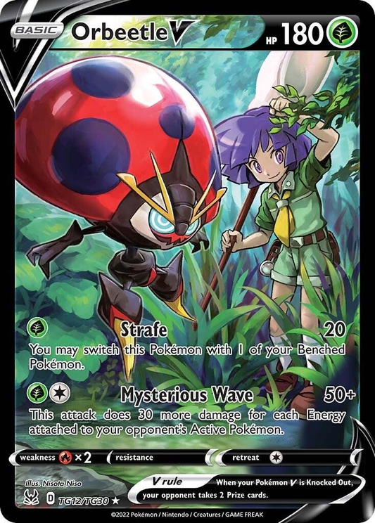Orbeetle V Trainer Gallery - Lost Origin