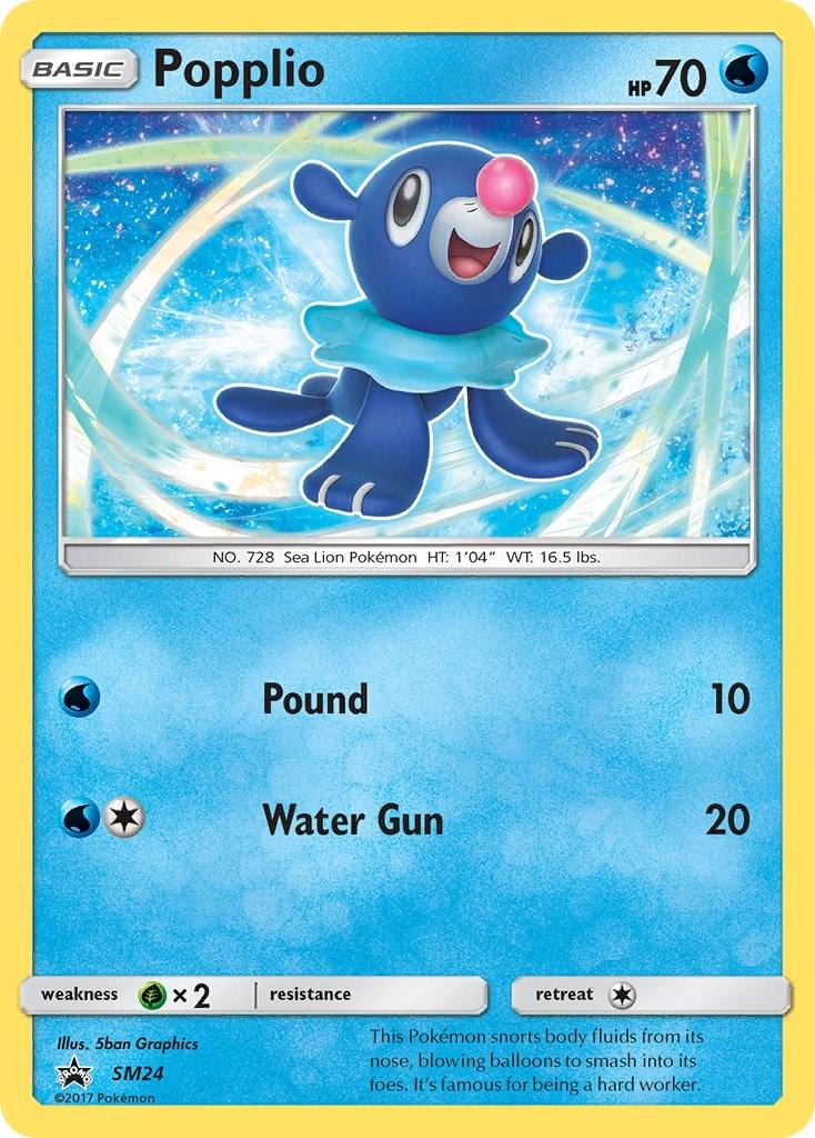 Popplio Cosmos Holografico - Sun & Moon Promo