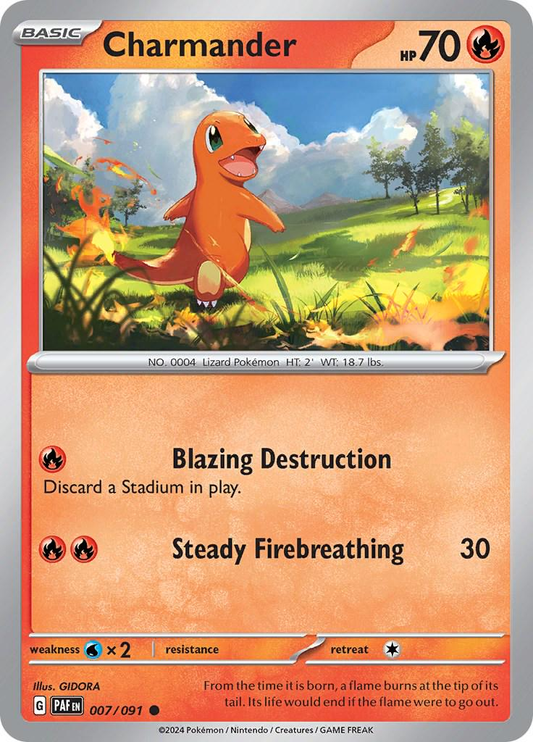Charmander - Paldean Fates