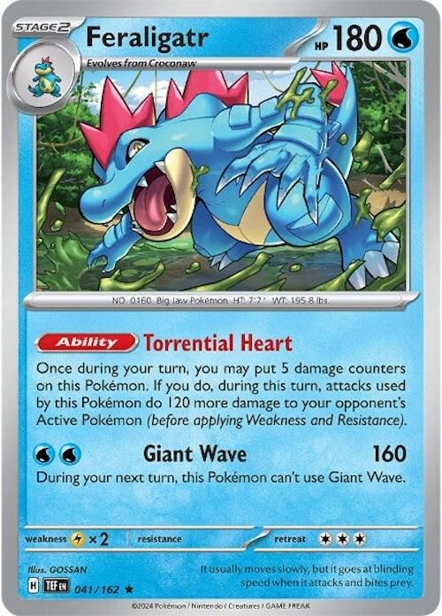 Feraligatr Holografico - Temporal Forces