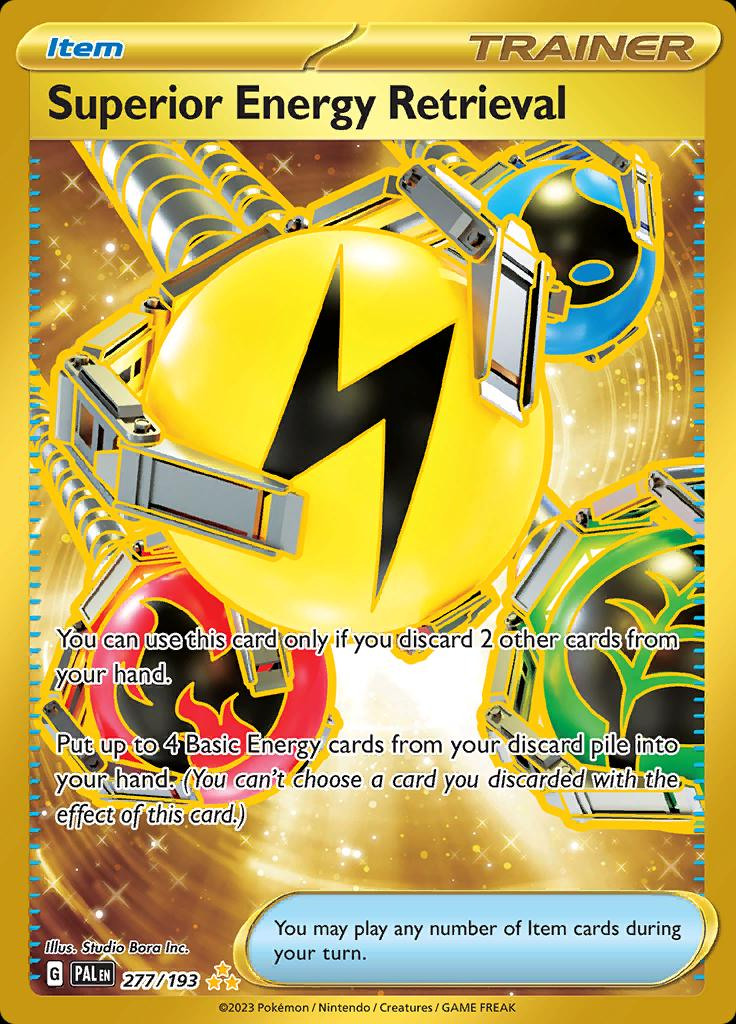 Superior Energy Retrieval Golden - Paldea Evolved