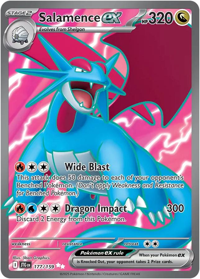 Salamence EX Full Art - Journey Together