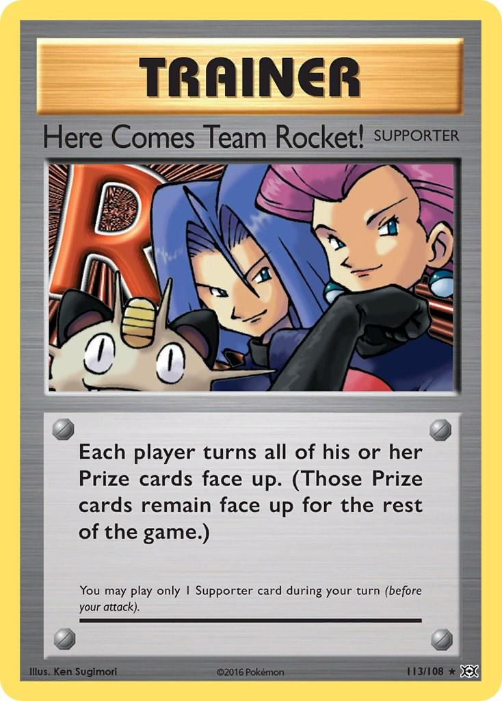 Here Comes Team Rocket - Evolutions