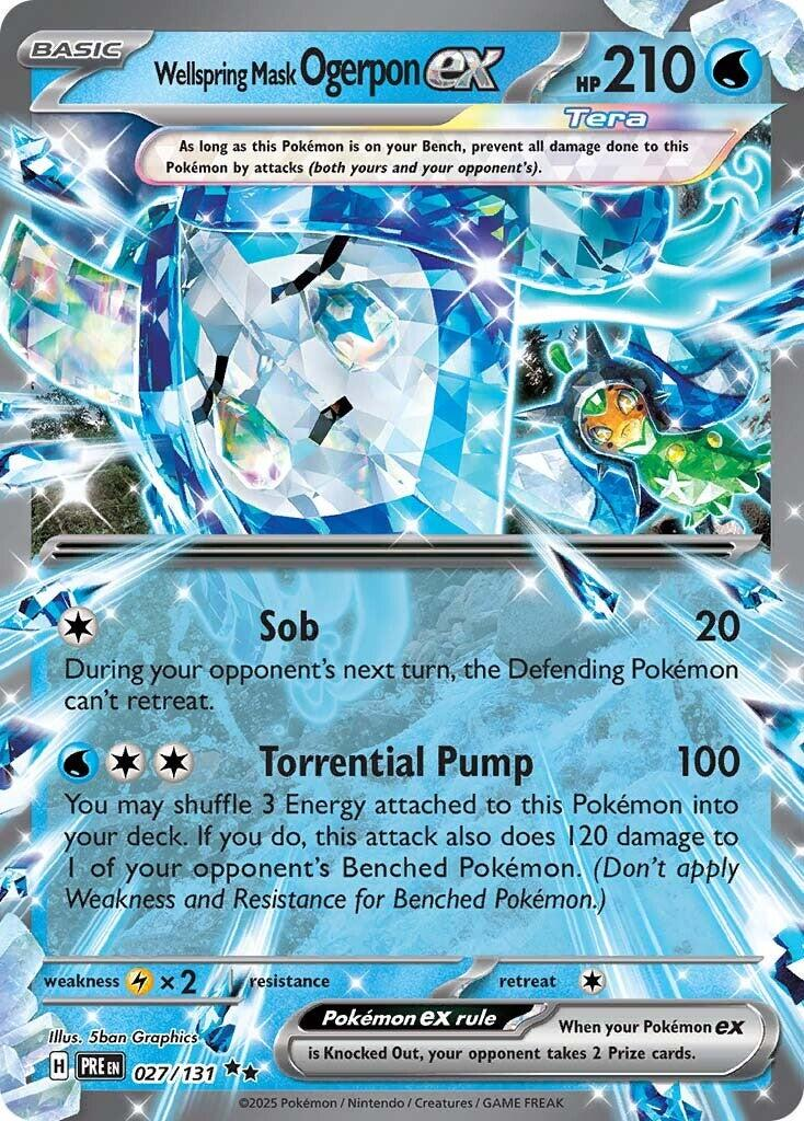 Wellspring Ogerpon EX - Prismatic Evolutions