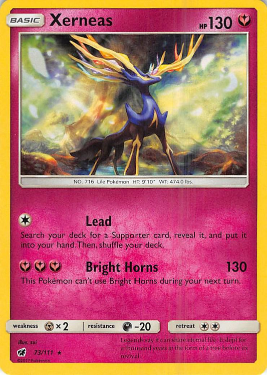 Xerneas Holografico - Crimson Invasion
