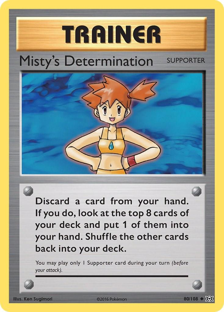 Misty's Determination - Evolutions