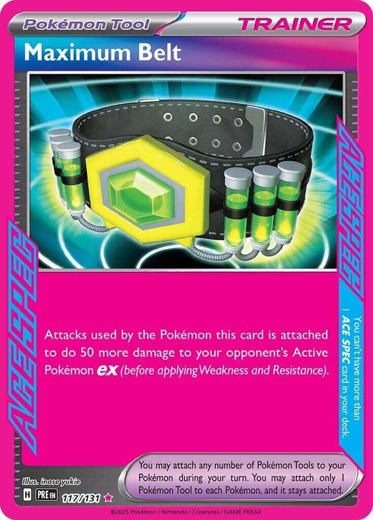 Maximum Belt Ace Spec - Prismatic Evolutions