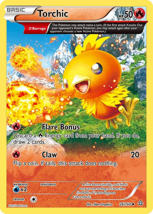 Torchic Reverse Holográfico - Primal Clash