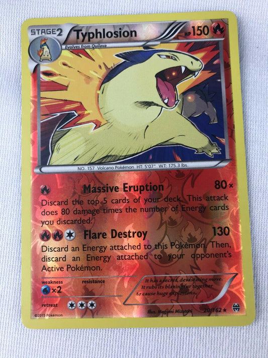 Typhlosion Reverse Holográfico - Breakthrough