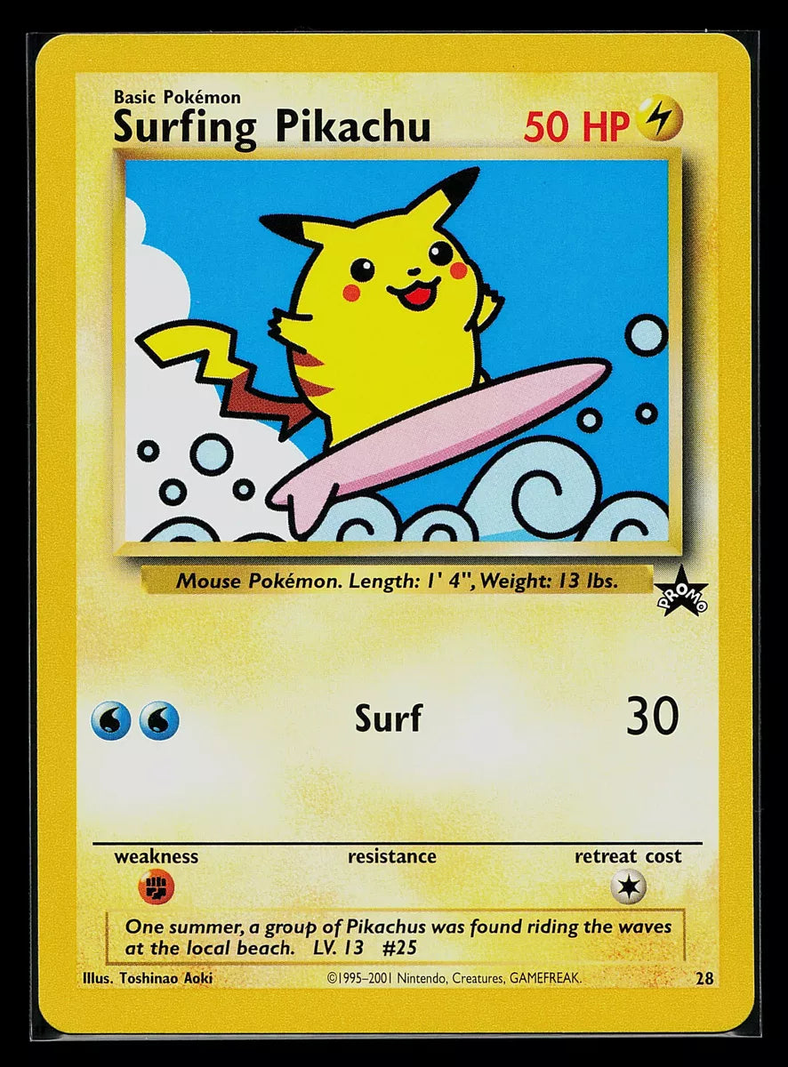Surfing Pikachu PROMO