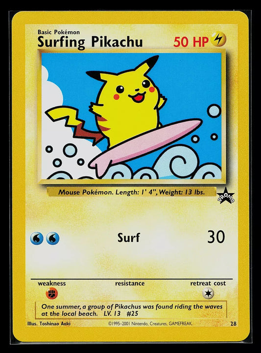 Surfing Pikachu PROMO